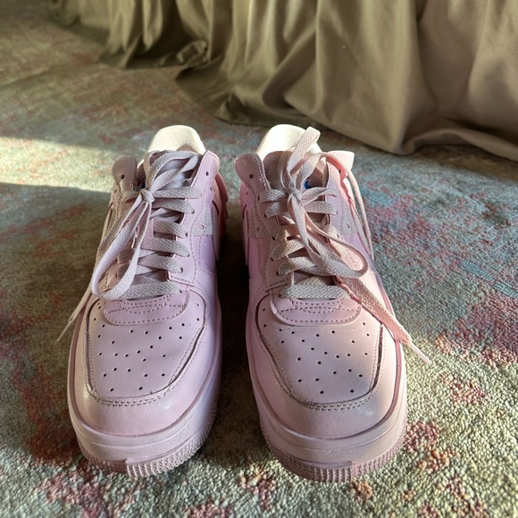 • Pink Nike Air Force One Fontanka Size: 8 • - Picture 5 of 7
